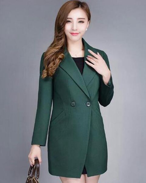 women in the spring and autumn leisure fashion show temperament elegant joker thin thin trench coat / m - 3, Black
women in the spring and autumn leisure fashion show temperament elegant joker thin thin trench coat / m - 3, Black