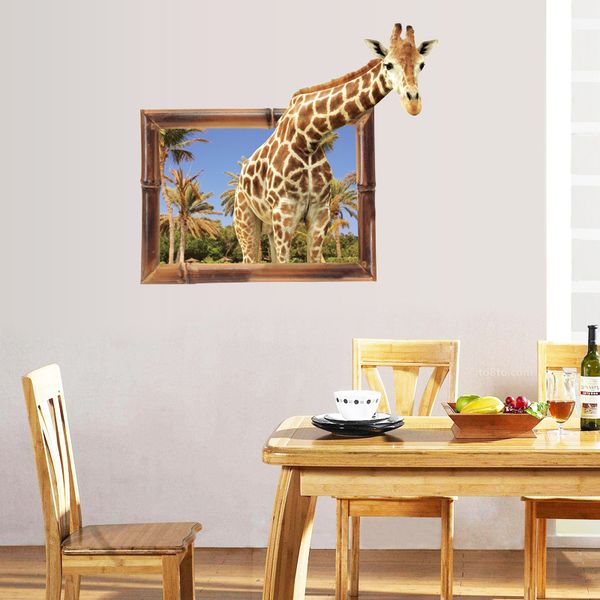 SK9139 3D жираф поддельные окна стены стикеры Home Decor гостиная DIY искусства наклейка съ
SK9139 3D жираф поддельные окна стены стикеры Home Decor гостиная DIY искусства наклейка съ