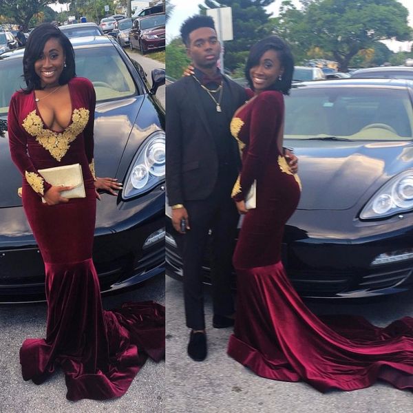 2021 burgundy prom dress mermaid plus size dresses abendkleider long sleeve prom dresses, Black
2021 burgundy prom dress mermaid plus size dresses abendkleider long sleeve prom dresses, Black