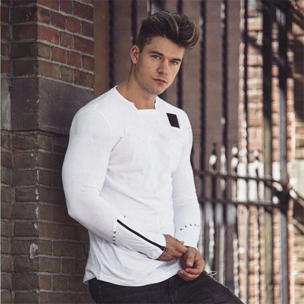 brand mens hoodies fashion 2017 autumn new hoodies muscle men leisure bodybuilding long sleeve slim fitness tees, Black
brand mens hoodies fashion 2017 autumn new hoodies muscle men leisure bodybuilding long sleeve slim fitness tees, Black