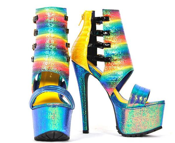 luxury rhinestone cover nail heel women sandal pvc patchwork ankle buckles lady unique party high heels lock side shoes, Black
luxury rhinestone cover nail heel women sandal pvc patchwork ankle buckles lady unique party high heels lock side shoes, Black