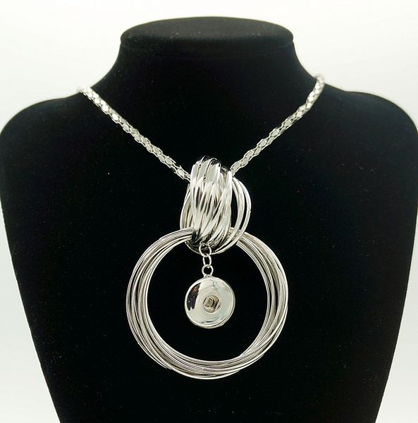 metal snap necklace metal round circles elegant length 76cm fit 18mm snap buttons jewlery wholesale women dj0022 christmas gift, Silver
metal snap necklace metal round circles elegant length 76cm fit 18mm snap buttons jewlery wholesale women dj0022 christmas gift, Silver
