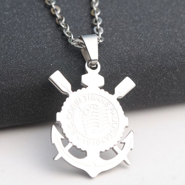 high quanlity jewelry vintage pendant stainless steel necklace chain chokers necklace for friend party gift wholesale, Silver
high quanlity jewelry vintage pendant stainless steel necklace chain chokers necklace for friend party gift wholesale, Silver