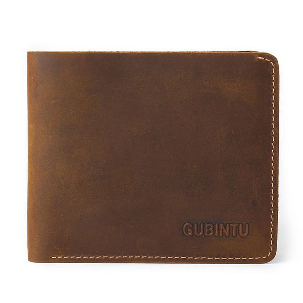 retro classical crazy horse cowhide genuine leather wallets business short 2 folds male credit card holder purse wallet, Red;black
retro classical crazy horse cowhide genuine leather wallets business short 2 folds male credit card holder purse wallet, Red;black
