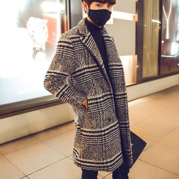 wholesale- new 2017 men's peacoat trench coat men long woolen coat overcoat thickened men's stand collar wool coats size s-xl, Tan;black
wholesale- new 2017 men's peacoat trench coat men long woolen coat overcoat thickened men's stand collar wool coats size s-xl, Tan;black