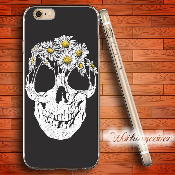 capa daisy skull soft clear tpu case for iphone 7 6 6s plus 5s se 5 5c 4s 4 case silicone cover
capa daisy skull soft clear tpu case for iphone 7 6 6s plus 5s se 5 5c 4s 4 case silicone cover