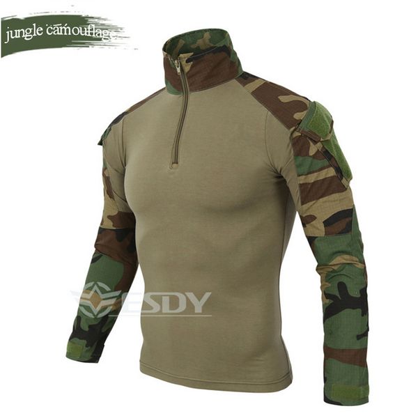 wholesale esdy brand camouflage long sleeve frog suit men tactical tool cargo t shirt army military combat tee 7 color, White;black
wholesale esdy brand camouflage long sleeve frog suit men tactical tool cargo t shirt army military combat tee 7 color, White;black