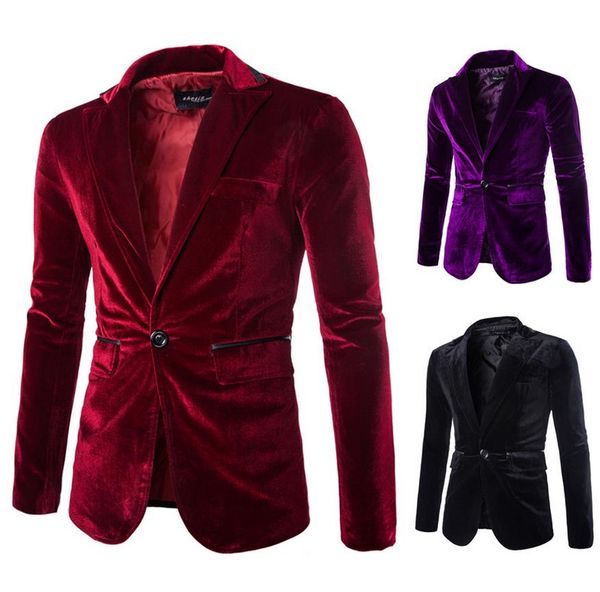 blazer suits coat corduroy men one button patch pu pocket design long sleeve turn down collar brief fashion mens dress blazer, White;black
blazer suits coat corduroy men one button patch pu pocket design long sleeve turn down collar brief fashion mens dress blazer, White;black