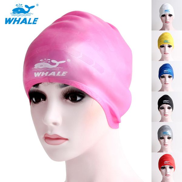wholesale- whale brand silicone swim cap protect ear guard for long hair swimming hat women waterproof sports beach pool bathing
wholesale- whale brand silicone swim cap protect ear guard for long hair swimming hat women waterproof sports beach pool bathing