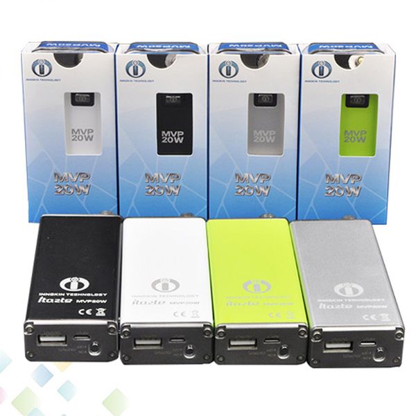 Newest Innokin Itaste MVP 20W Box Mod 2600mAh Capacity Itaste MVP V3 Original Innokin MVP 4 colors Variable Wattage Mod DHL Free
Newest Innokin Itaste MVP 20W Box Mod 2600mAh Capacity Itaste MVP V3 Original Innokin MVP 4 colors Variable Wattage Mod DHL Free