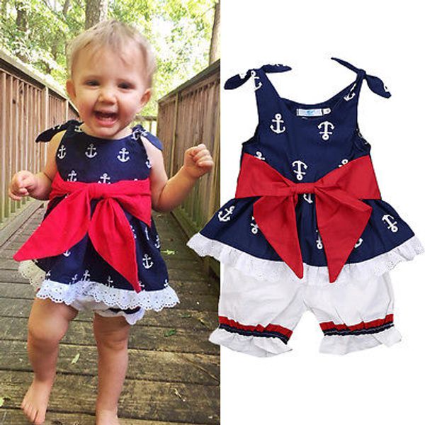 wholesale- fashion toddler newborn baby girl anchor blue vest+white shorts pants 2pcs outfits set clothes 0-24m
wholesale- fashion toddler newborn baby girl anchor blue vest+white shorts pants 2pcs outfits set clothes 0-24m