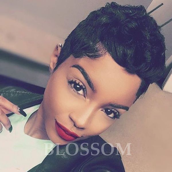 2017 short human natural hair wigs virgin brazilian glueless human short hair wig for black women1331218, Black;brown
2017 short human natural hair wigs virgin brazilian glueless human short hair wig for black women1331218, Black;brown