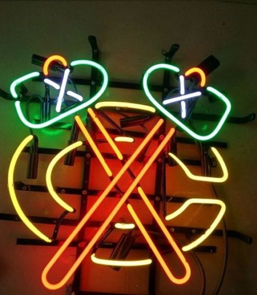 17"x14" chicago blackhawks tomahawk hockey beer bar pub club real glass tube neon light sign
17"x14" chicago blackhawks tomahawk hockey beer bar pub club real glass tube neon light sign