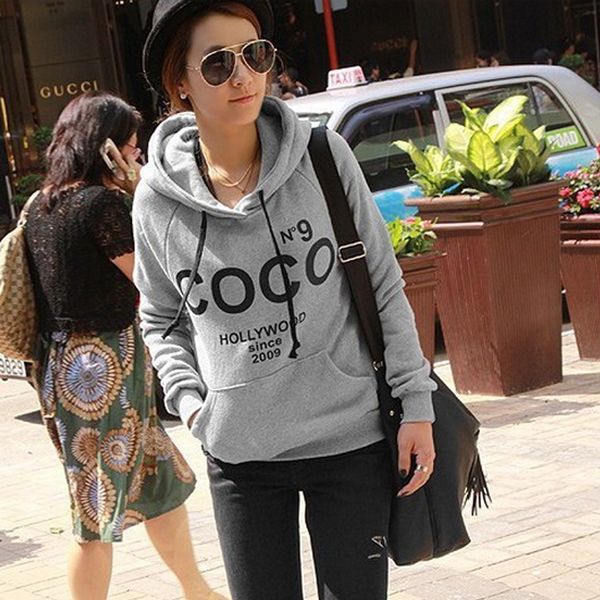 wholesale- 2017 women's hoodies printed coco sweatshirts autumn winter sportswear parka coats moleton feminino women pullovers s-xxxl, Black
wholesale- 2017 women's hoodies printed coco sweatshirts autumn winter sportswear parka coats moleton feminino women pullovers s-xxxl, Black