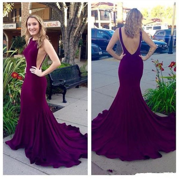 grape backless mermaid evening dresses special occasion vestido de festa long formal gowns custom made simple sale, Black;red
grape backless mermaid evening dresses special occasion vestido de festa long formal gowns custom made simple sale, Black;red