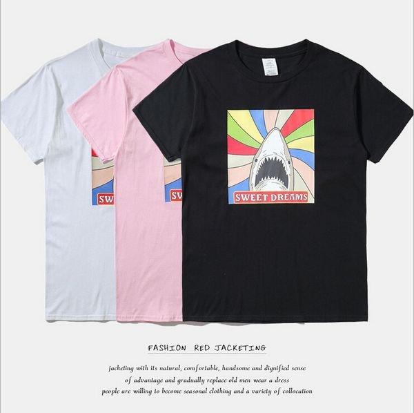 new arrival high street spring and summer sweat dreams popular mens clothing fashion printing cotton mens short sleeve tees, White;black
new arrival high street spring and summer sweat dreams popular mens clothing fashion printing cotton mens short sleeve tees, White;black