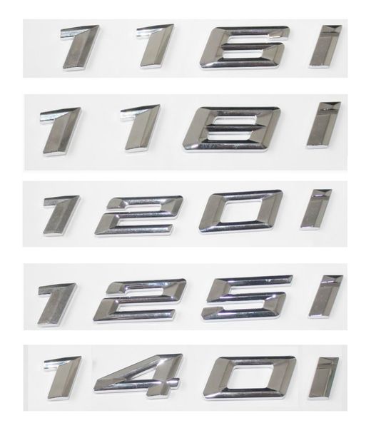 3d abs new chrome rear trunk letters badge badges emblem emblems sticker for bmw 1 series 116i 118i 120i 140i 125i 2016
3d abs new chrome rear trunk letters badge badges emblem emblems sticker for bmw 1 series 116i 118i 120i 140i 125i 2016
