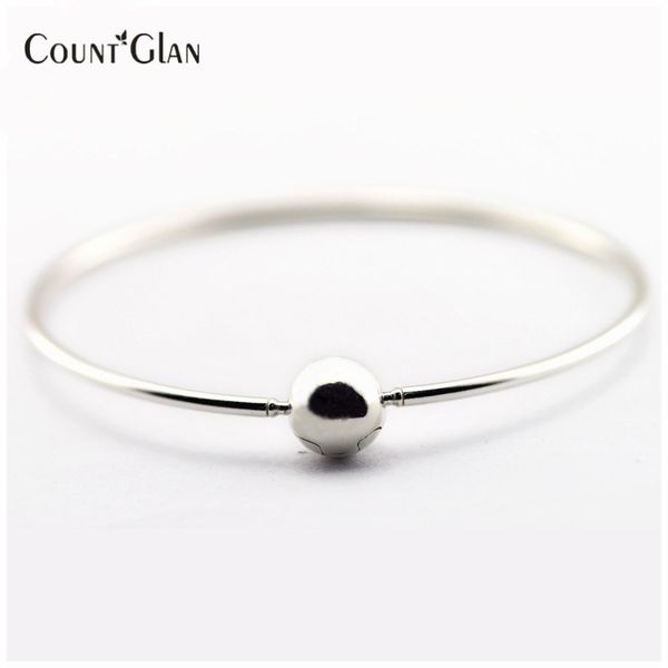2016 925 sterling-silver-jewelry essence silver bangle round clasp charm bangles for women diy essences small hole charm beads, Black
2016 925 sterling-silver-jewelry essence silver bangle round clasp charm bangles for women diy essences small hole charm beads, Black
