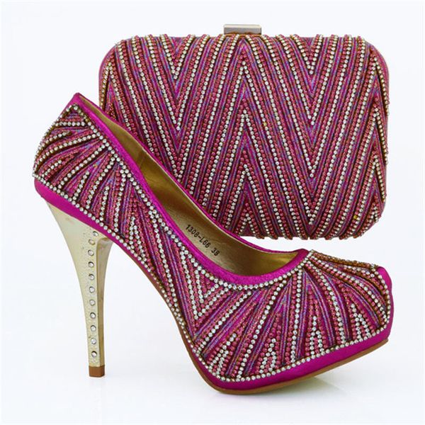 gorgeous high heel 12.5cm african shoes matching hand bag set with nice rhinestone ladies pumps for party dress 1308-l66 fuchsia
gorgeous high heel 12.5cm african shoes matching hand bag set with nice rhinestone ladies pumps for party dress 1308-l66 fuchsia