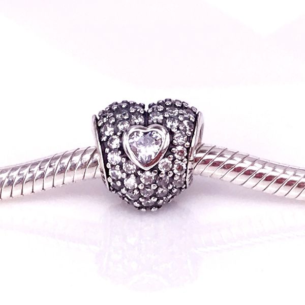 in my heart, clear cz charm fit diy pandora bracelet authentic 925 sterling silver fine jewellery 791168cz, Black
in my heart, clear cz charm fit diy pandora bracelet authentic 925 sterling silver fine jewellery 791168cz, Black