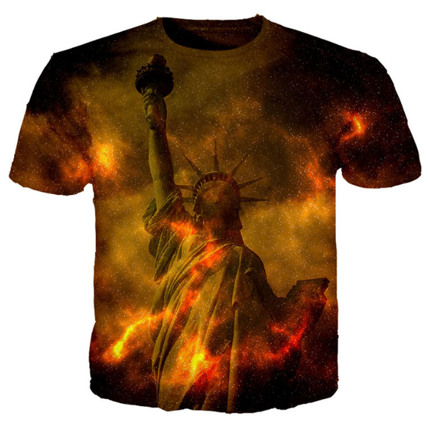 fashion summer men/women the statue of liberty harajuku style 3d print casual t-shirt s-5xl h70, White;black
fashion summer men/women the statue of liberty harajuku style 3d print casual t-shirt s-5xl h70, White;black