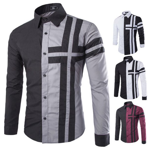 wholesale- new arrival sell men's shirts slim fit long sleeve men shirt casual european style shirt men 4 colors ing, White;black
wholesale- new arrival sell men's shirts slim fit long sleeve men shirt casual european style shirt men 4 colors ing, White;black