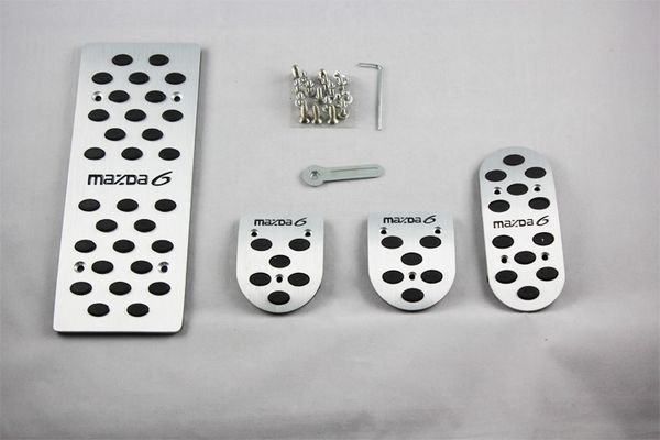 car accessories for mazda 6 mazda6 m6 mechanical mt 2005-2009 gas brake clutch accelerator pedal pedale pad stickers styling274y
car accessories for mazda 6 mazda6 m6 mechanical mt 2005-2009 gas brake clutch accelerator pedal pedale pad stickers styling274y