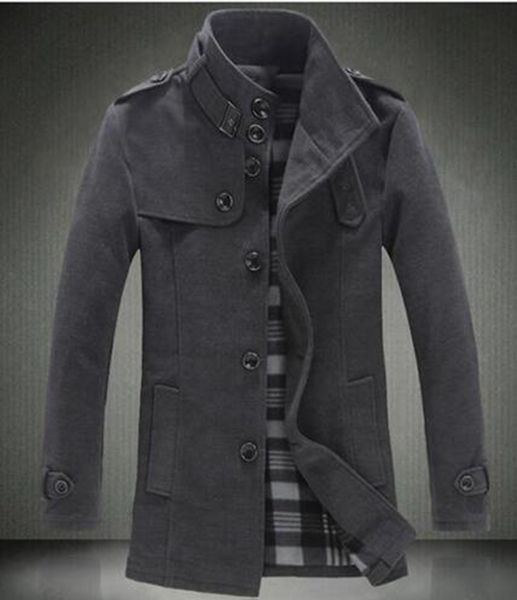 men's autumn/winter in europe and the leisure fashion the new big yards cultivate one's morality cloth trench coat/ 2xl-5xl, Black
men's autumn/winter in europe and the leisure fashion the new big yards cultivate one's morality cloth trench coat/ 2xl-5xl, Black