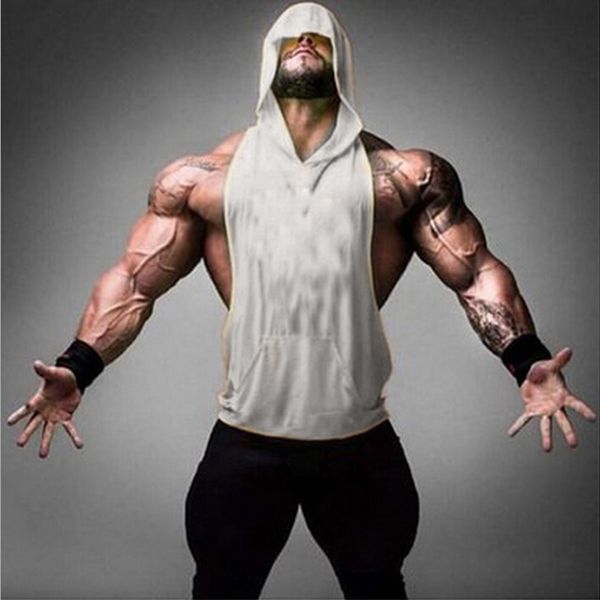 оптовая торговля-мужская стрингер балахон майка бодибилдинг тренажерный зал одежда фитнес рукавов синглет рубашка глубокий хребет майка толс, White;black 
оптовая торговля-мужская стрингер балахон майка бодибилдинг тренажерный зал одежда фитнес рукавов синглет рубашка глубокий хребет майка толс, White;black