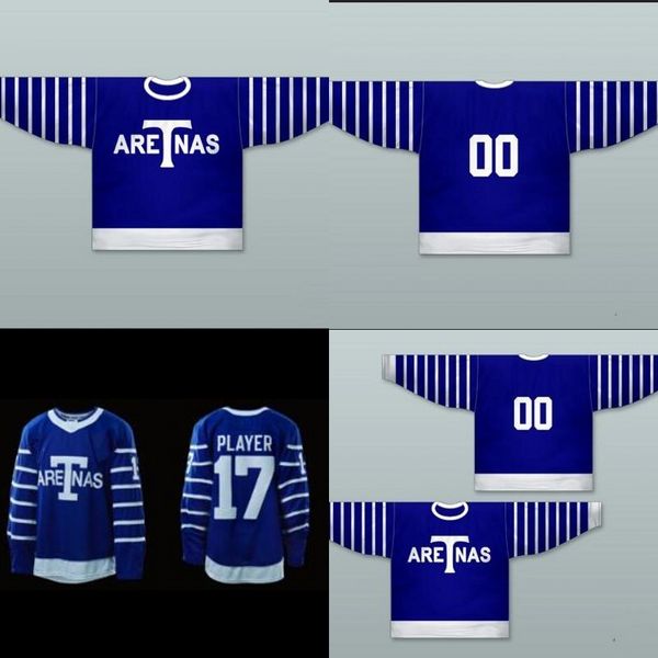 1918-19 Toronto Aretnas Jersey Personalized Customized Jerseys With Any Name Any Number 100% Stitched Embroidery Logos Hockey Jerseys
1918-19 Toronto Aretnas Jersey Personalized Customized Jerseys With Any Name Any Number 100% Stitched Embroidery Logos Hockey Jerseys