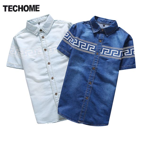 wholesale- 2016 summer new style men denim shirts fashion casual print slim short sleeve jeans shirt men camisa masculina, White;black
wholesale- 2016 summer new style men denim shirts fashion casual print slim short sleeve jeans shirt men camisa masculina, White;black