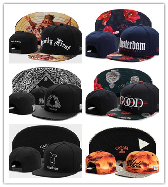 

Хорошая распродажа Cayler Sons Snapback Caps бейсбольные кепки Регулируемые Snapbacks Бренд Моды Спорт Casquette Gorras Caps шляпа для мужчин, женщин