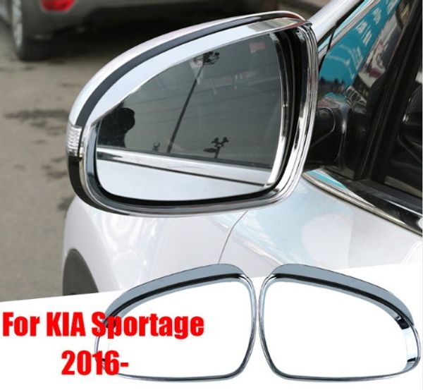 for kia sportage ql 2016 2017 car rearview mirror rain eyebrow covers chrome trim chromium styling decoration auto accessories
for kia sportage ql 2016 2017 car rearview mirror rain eyebrow covers chrome trim chromium styling decoration auto accessories