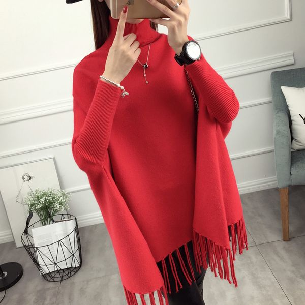 wholesale- 2016 new female head sweater fringed shawl autumn coat sweater in spring and autumn autumn, White;black
wholesale- 2016 new female head sweater fringed shawl autumn coat sweater in spring and autumn autumn, White;black