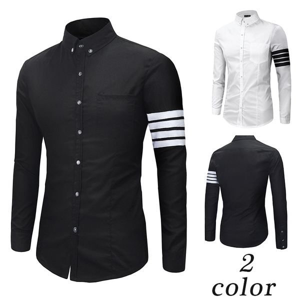 2017 Fall Winter New Brand Clothing Men Turn Down Collar Fashion Slim Casual Shirt White&Black ZL3450
2017 Fall Winter New Brand Clothing Men Turn Down Collar Fashion Slim Casual Shirt White&Black ZL3450
