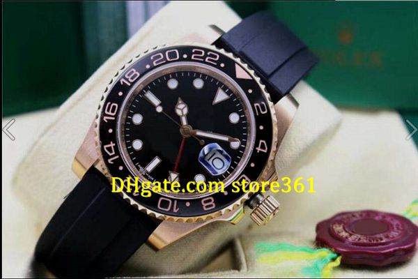 5 style luxury sport style gmt ii 116710 mens watches mechanical automatic rubber belt black dial black ceramic bezel red needle 40mm chri, Slivery;brown
5 style luxury sport style gmt ii 116710 mens watches mechanical automatic rubber belt black dial black ceramic bezel red needle 40mm chri, Slivery;brown