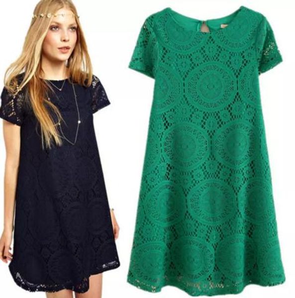2017 new fashion women casual plus size summer dresses women loose short-sleeved lace dress ball gown 2 pcs ing, Black;gray
2017 new fashion women casual plus size summer dresses women loose short-sleeved lace dress ball gown 2 pcs ing, Black;gray