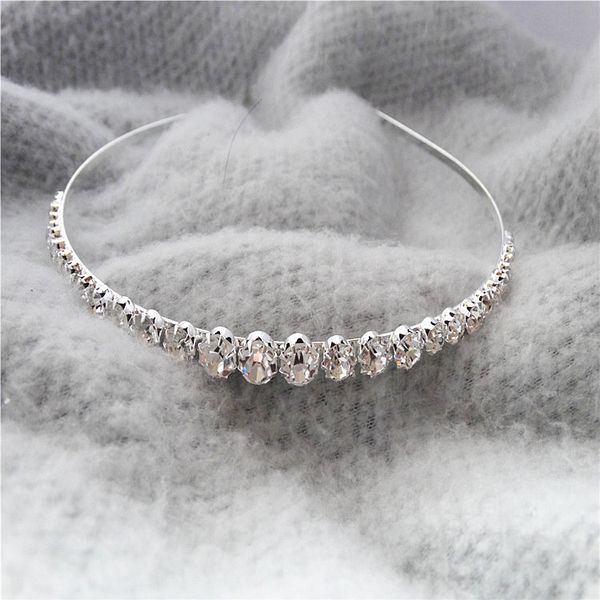 selling sparking one row rhinestone clear crystal tiara headband for wedding party hair accessories bridal jewelry for kids gift, Silver
selling sparking one row rhinestone clear crystal tiara headband for wedding party hair accessories bridal jewelry for kids gift, Silver