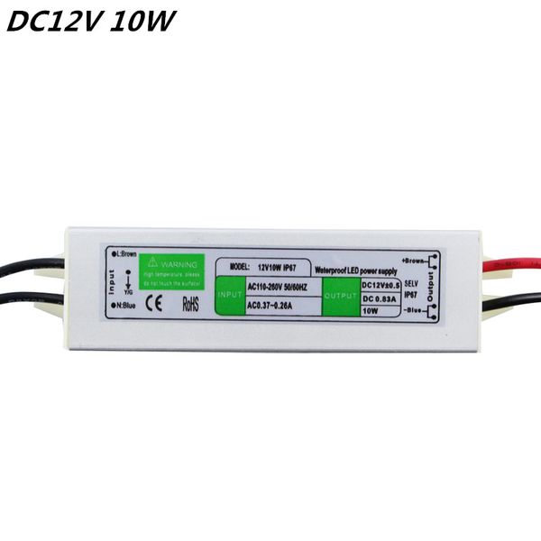 superior quality dc12v 10w ip67waterproof led driver power supply aluminum alloy transformer ac110-260 to 12 volt dc output
superior quality dc12v 10w ip67waterproof led driver power supply aluminum alloy transformer ac110-260 to 12 volt dc output