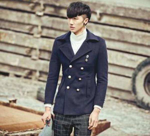 men qiu dong han edition new england cultivate one's morality leisure fashion double-breasted trench coat / m-2xl, Black
men qiu dong han edition new england cultivate one's morality leisure fashion double-breasted trench coat / m-2xl, Black