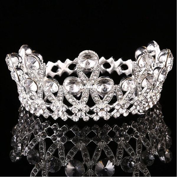 small round tiaras bridal wedding hair accessories crystal rhinestone crown stunning wedding crown hair jewelry children tiaras headpieces, Slivery;golden
small round tiaras bridal wedding hair accessories crystal rhinestone crown stunning wedding crown hair jewelry children tiaras headpieces, Slivery;golden