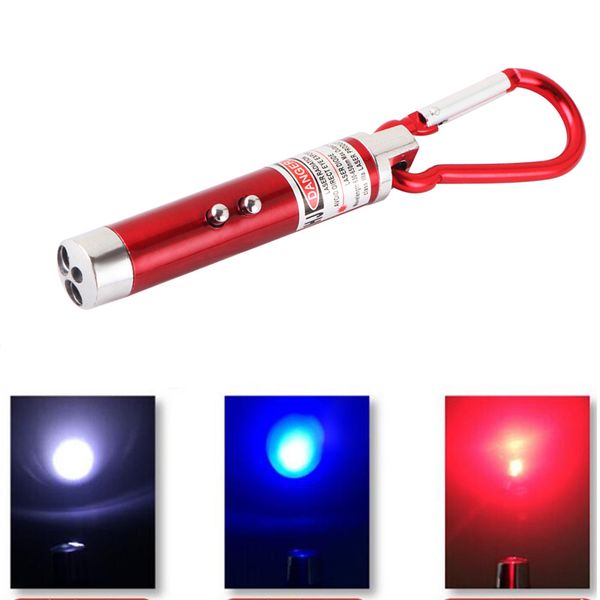 Led Key Chain Flashlight Mini Flashlights 3 In1 Led Laser Light Pointer Mini Torch Flashlight Keychain Money Detector Light