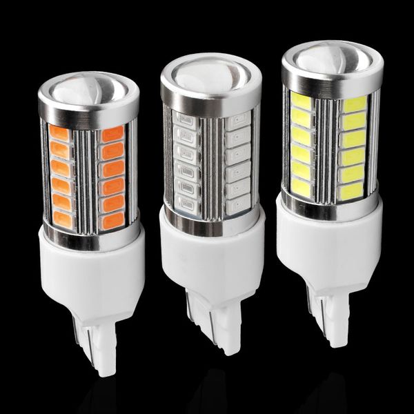 t20 7443 w21/5w 33 led bulbs 5630 5730 smd auto brake lights fog lamp car daytime running light rear turn signal red yellow amber 12v
t20 7443 w21/5w 33 led bulbs 5630 5730 smd auto brake lights fog lamp car daytime running light rear turn signal red yellow amber 12v