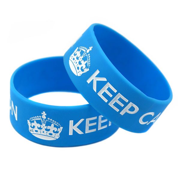 Hot Sell 1PC Keep Calm And Carry On Silicone Wristband Great For Daily Reminder By Wearing This Colourful Bracelet
Hot Sell 1PC Keep Calm And Carry On Silicone Wristband Great For Daily Reminder By Wearing This Colourful Bracelet