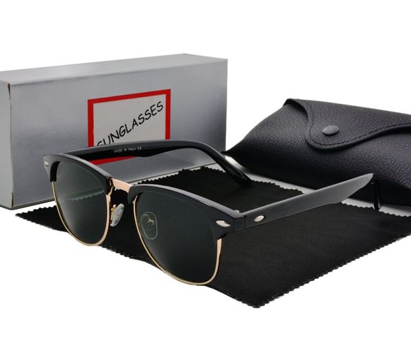

Brand Designer Sunglasses High Quality Metal Hinge Sunglasses Men Glasses Women Sun glasses UV400 lens Unisex with cases and box