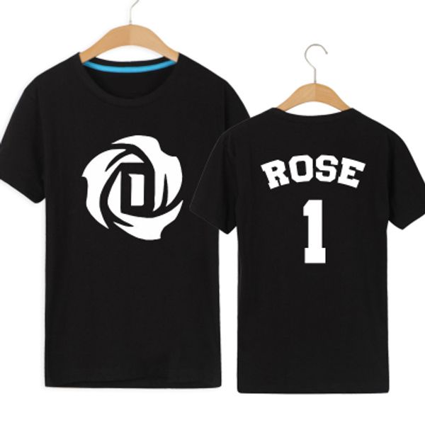 Point guard t shirt Derrick Martell Rose short sleeve gown Basketball sport tees Leisure unisex clothing Quality cotton Tshirt
Point guard t shirt Derrick Martell Rose short sleeve gown Basketball sport tees Leisure unisex clothing Quality cotton Tshirt