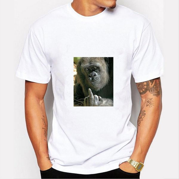 new fashion chimpanzee design mens t shirt cool casual male tshirt, White;black
new fashion chimpanzee design mens t shirt cool casual male tshirt, White;black