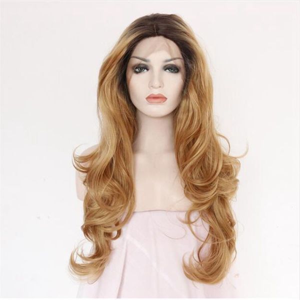 black women synthetic lace front wig ombre blonde #27 black roots hair heat resistant long wavy lace front synthetic wigs
black women synthetic lace front wig ombre blonde #27 black roots hair heat resistant long wavy lace front synthetic wigs