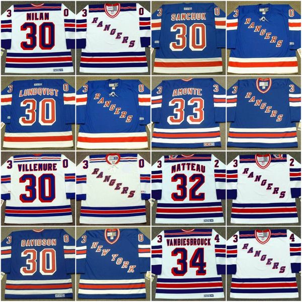 New York Rangers Jersey 30 GILLES VILLEMURE 1972 HENRIK LUNDQVIST 30 JOHN DAVIDSON 30 TERRY SAWCHUK 1969 Hockey Jerseys
New York Rangers Jersey 30 GILLES VILLEMURE 1972 HENRIK LUNDQVIST 30 JOHN DAVIDSON 30 TERRY SAWCHUK 1969 Hockey Jerseys