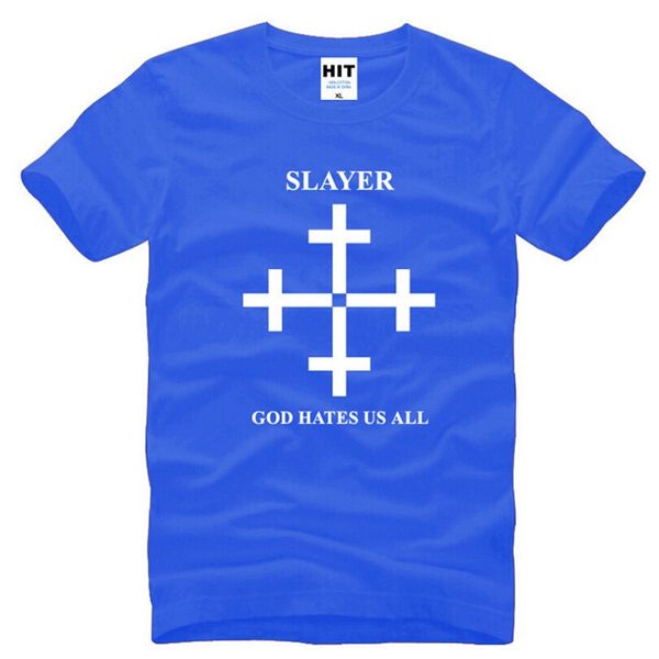 new summer god hates us all t shirts men fashion o-neck short sleeve rock slayer male t-shirt cotton brand tshirt hot, White;black
new summer god hates us all t shirts men fashion o-neck short sleeve rock slayer male t-shirt cotton brand tshirt hot, White;black